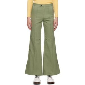 HEAD OF STATE Ogun Zip Knee Flared Pants Cut Out Utility Gorpcore Streetwear 24